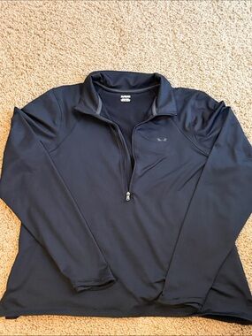 Under Armour Black Women’s cold weather gear Quarter-Zip Jacket